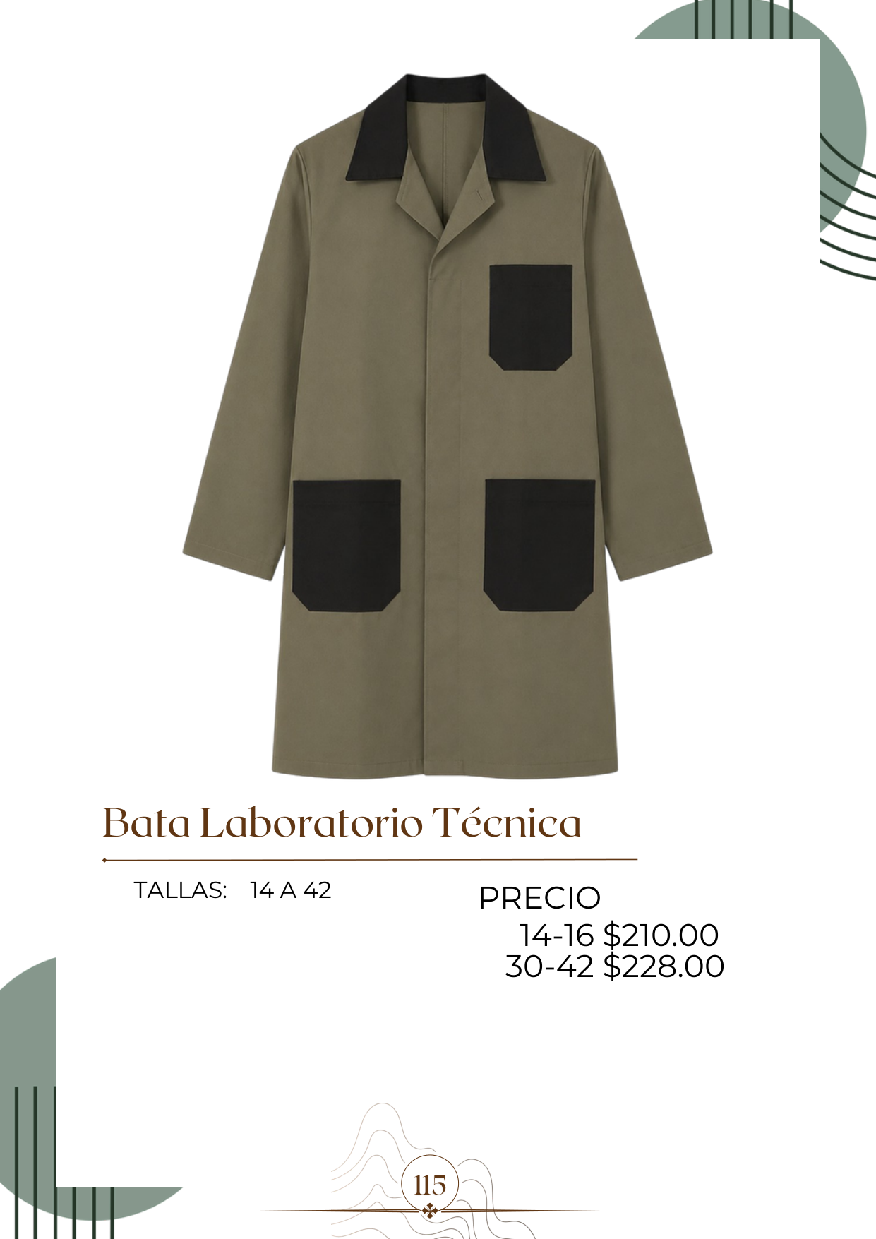 Bata Laboratorio Técnica Alt