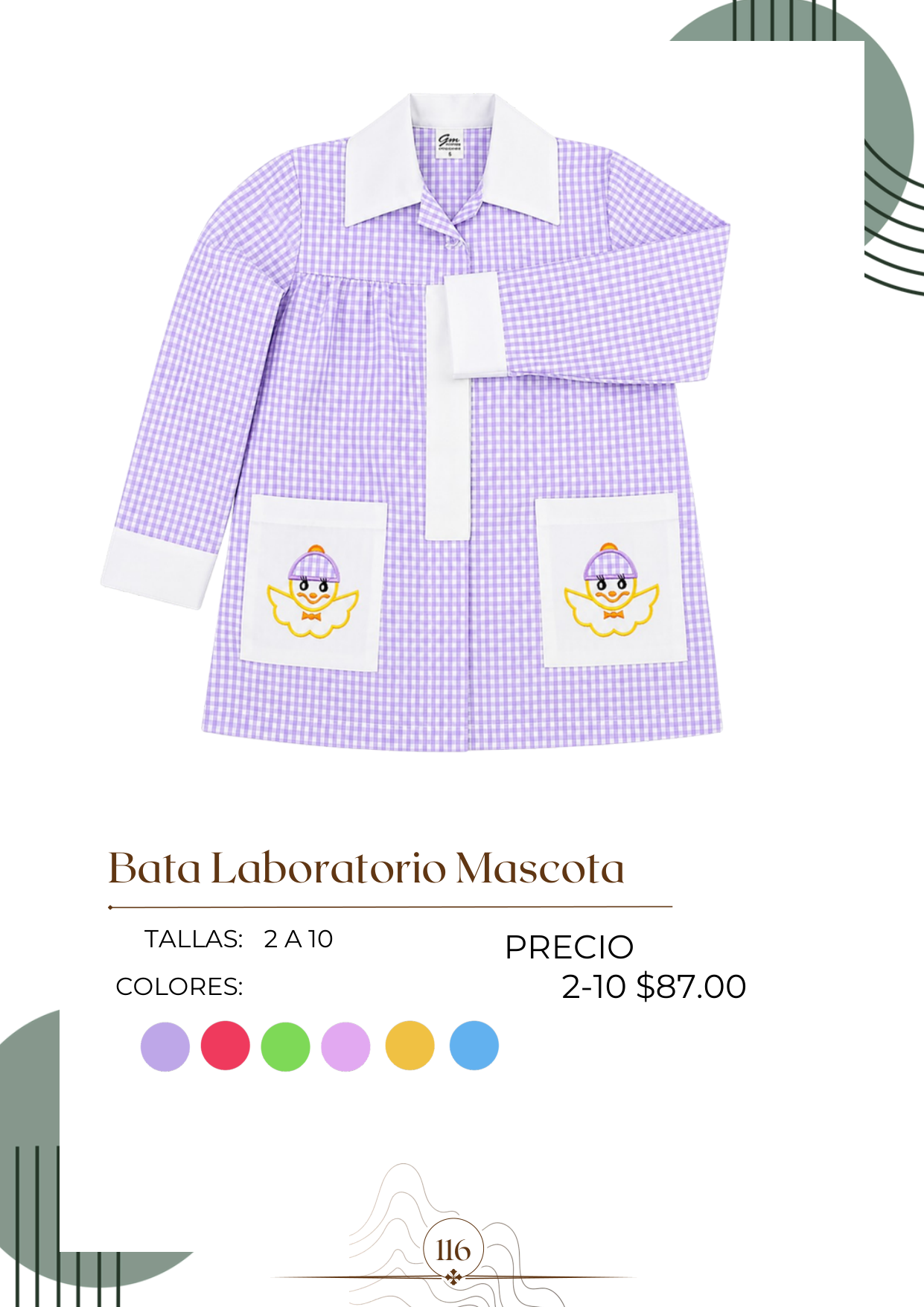 Bata Laboratorio Mascota Alt