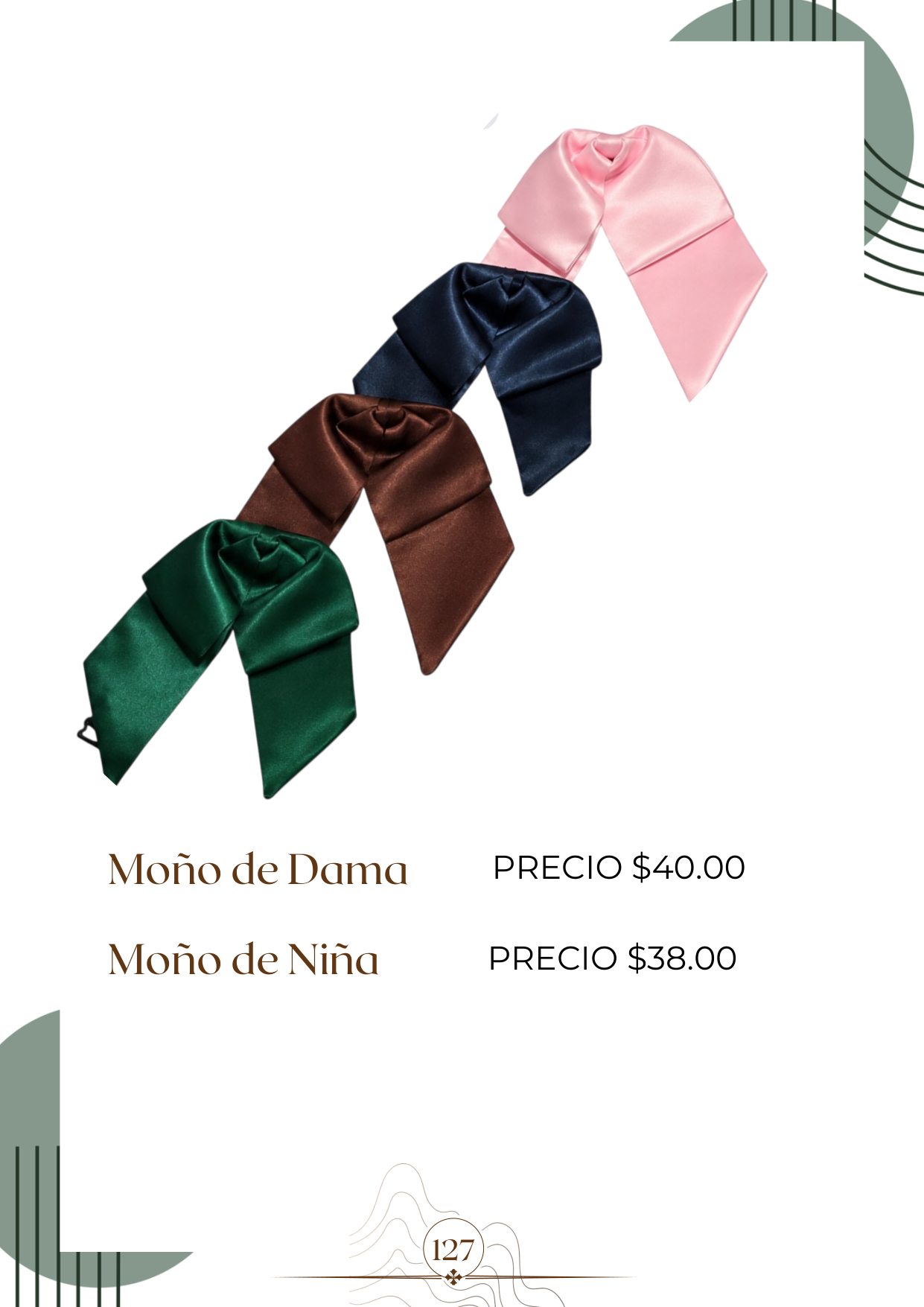 Moño de Dama Escolar Alt