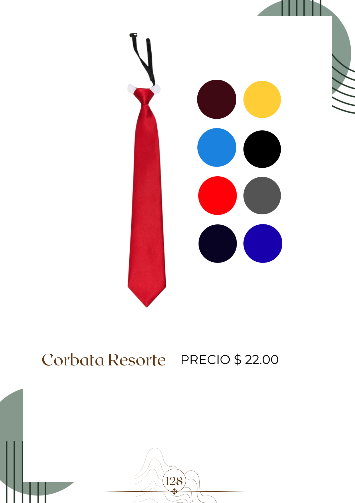 Corbata Resorte Alt