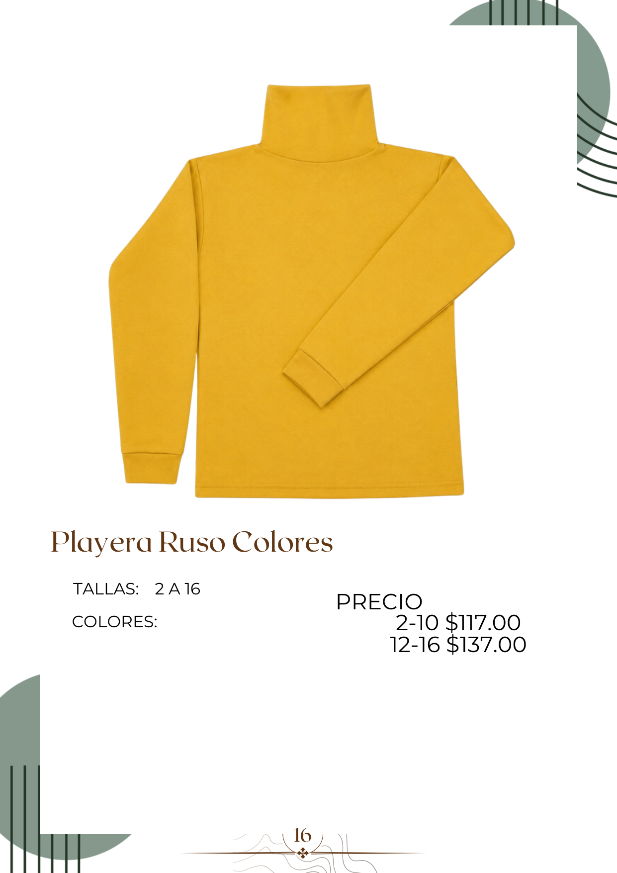 Playera Ruso Colores Alt