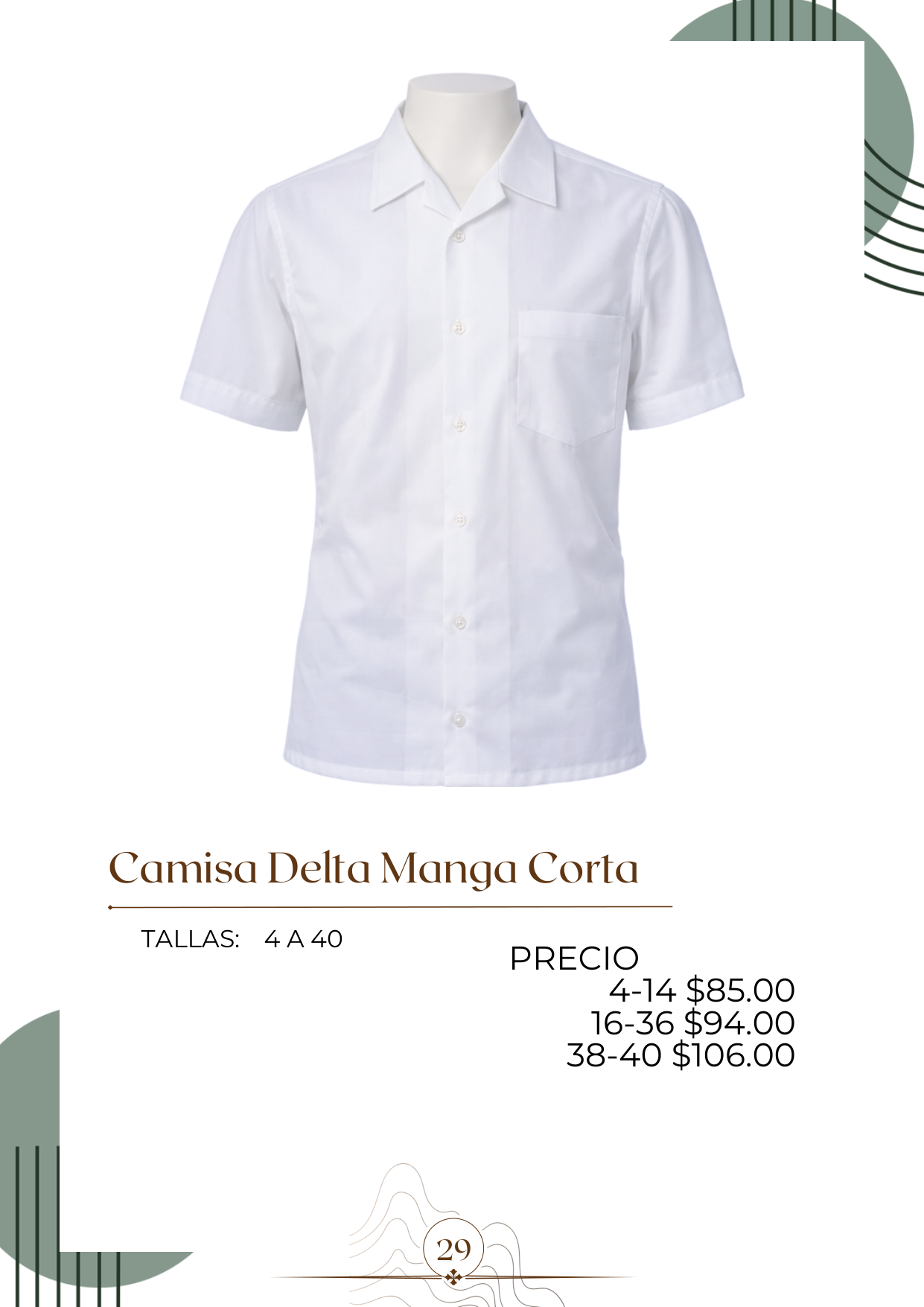 Camisa Delta Manga Corta Alt