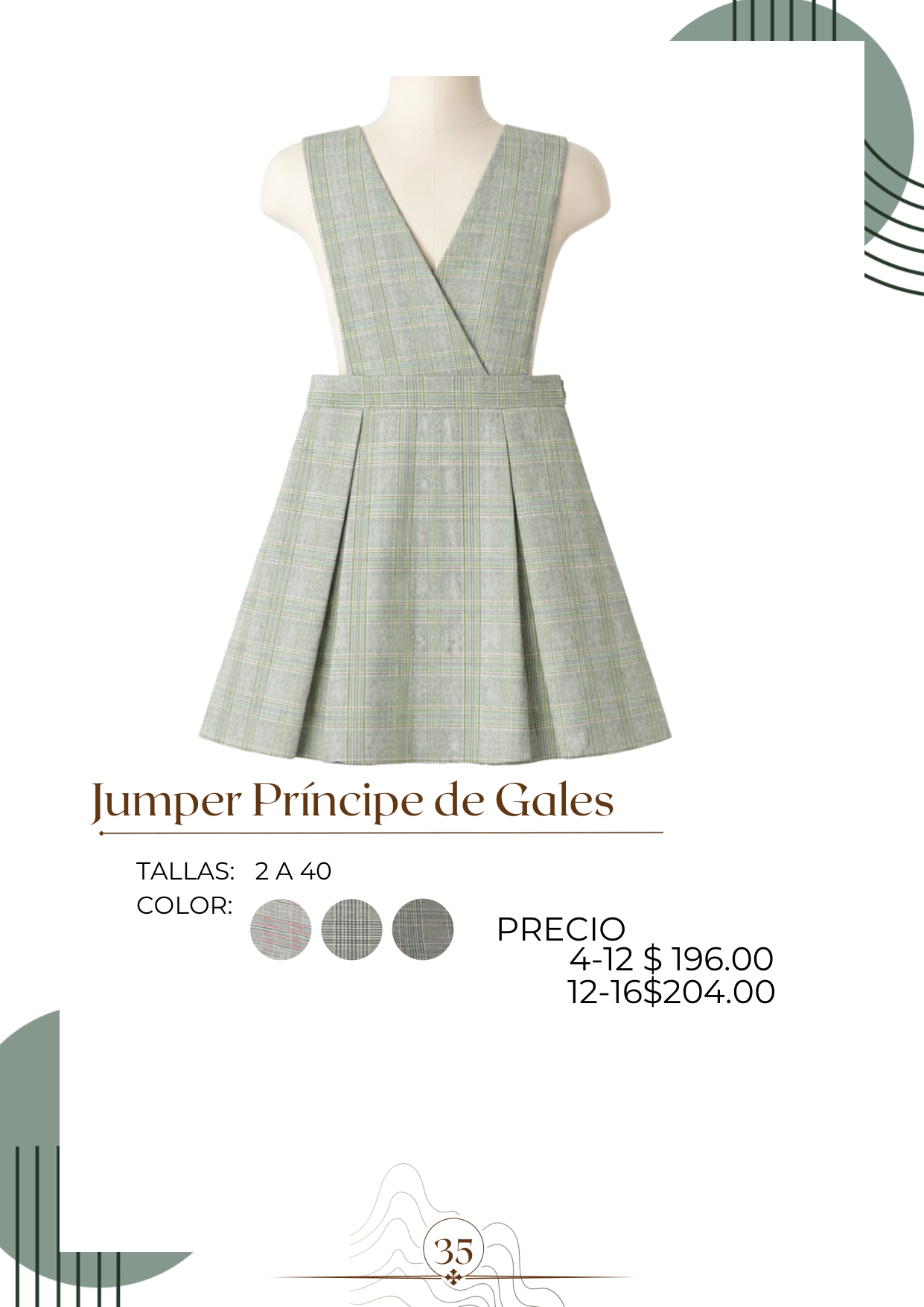 Jumper Príncipe de Gales Alt