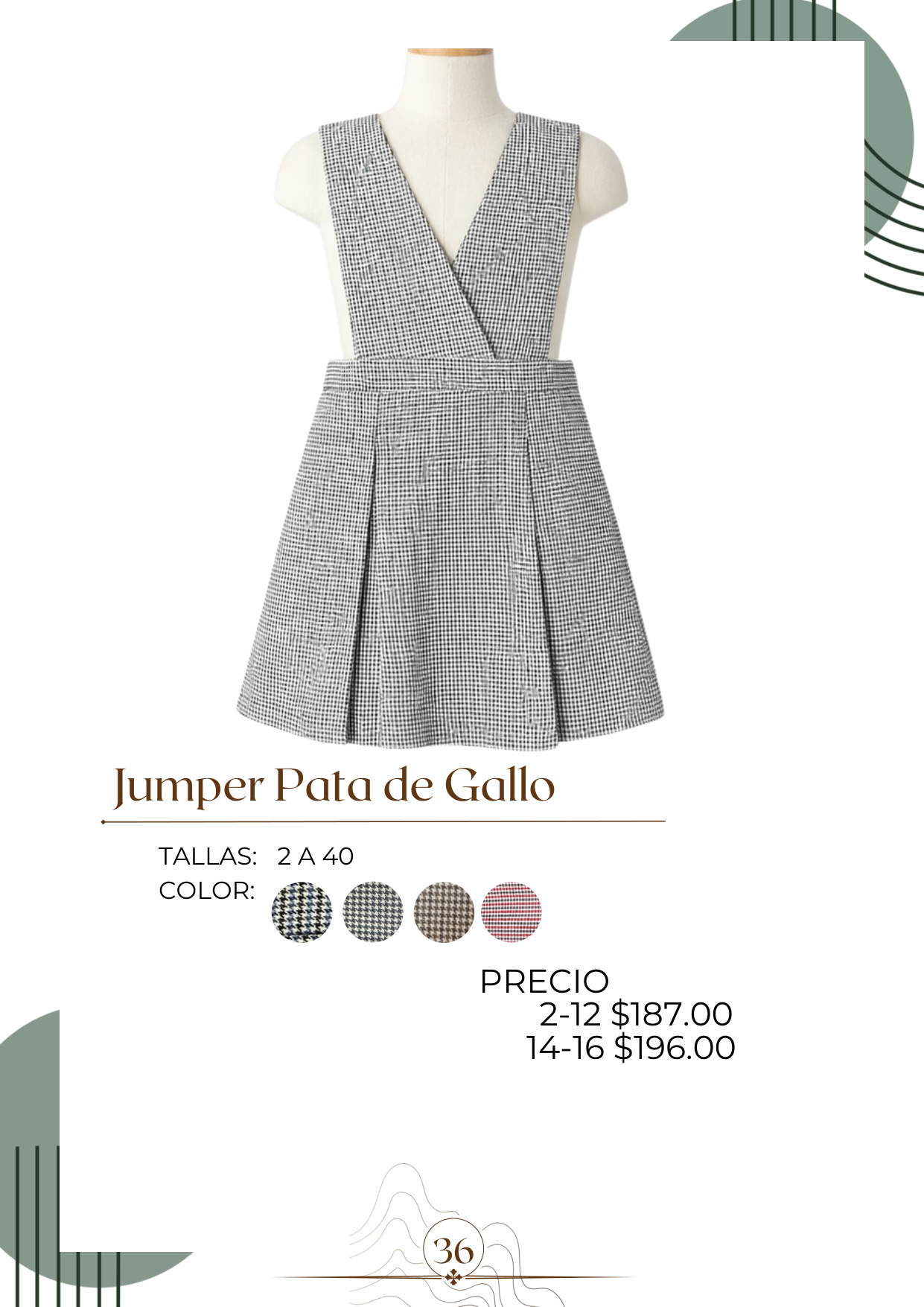 Jumper Pata de Gallo Alt