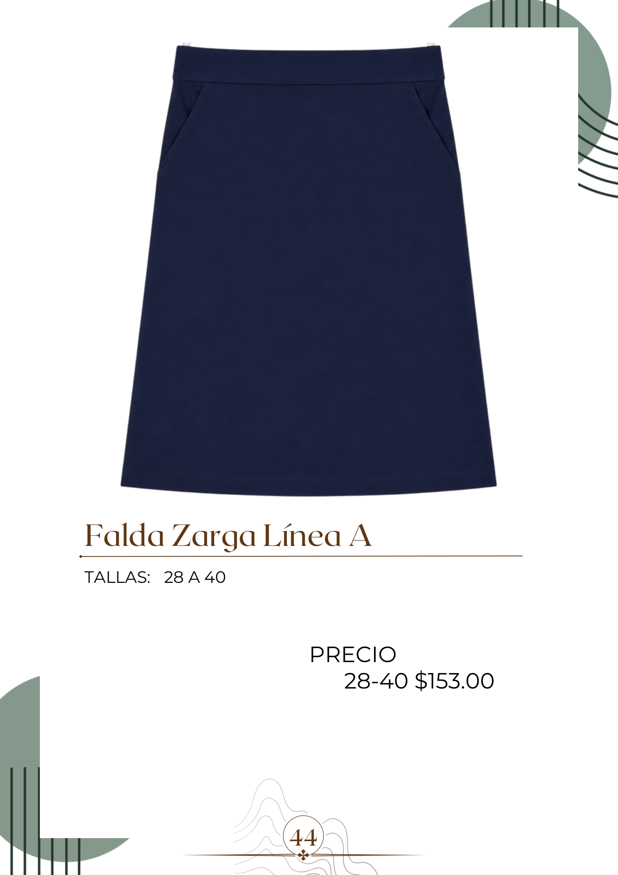 Falda Zarga Línea A Alt
