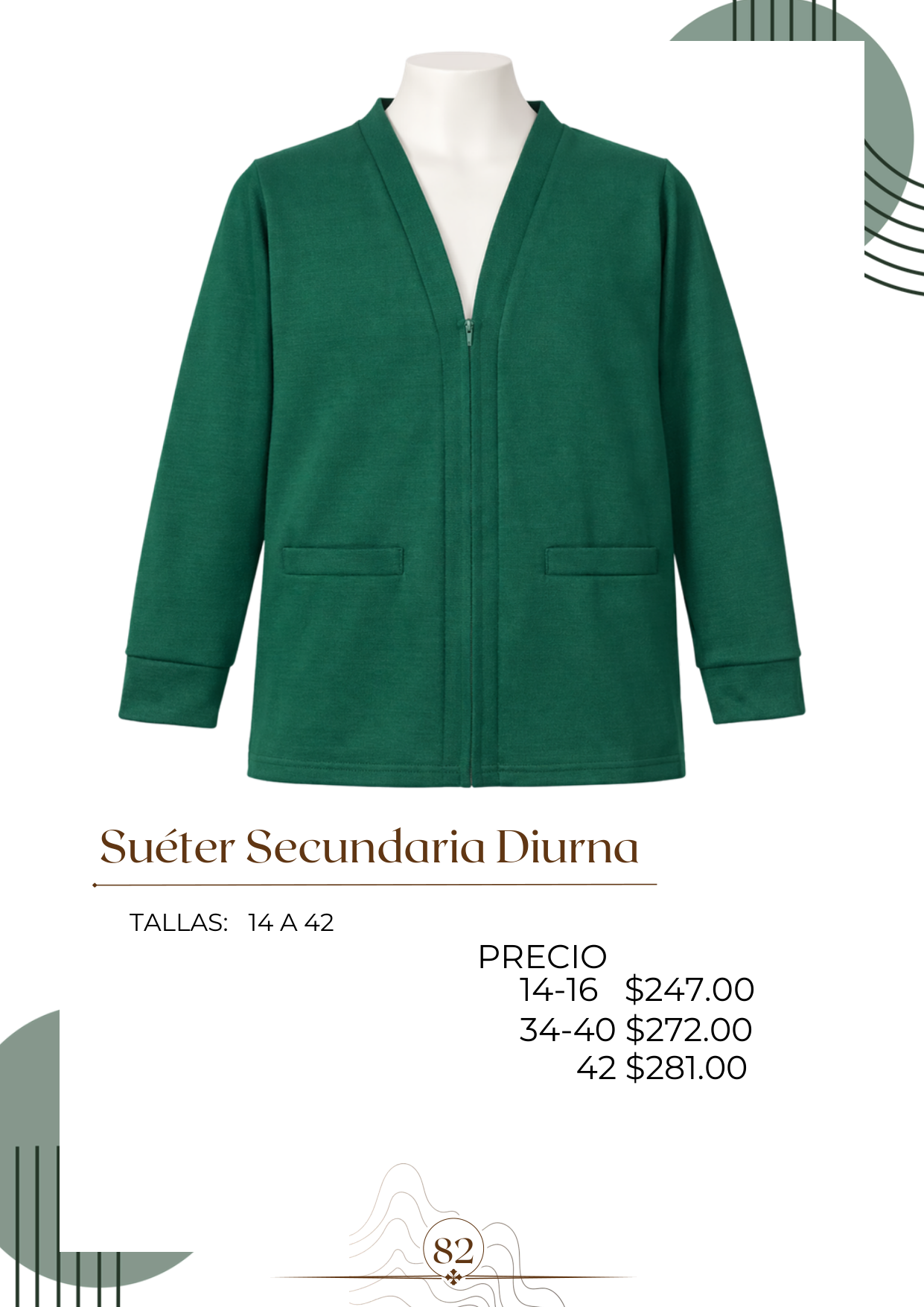 Suéter Secundaria Diurna Alt