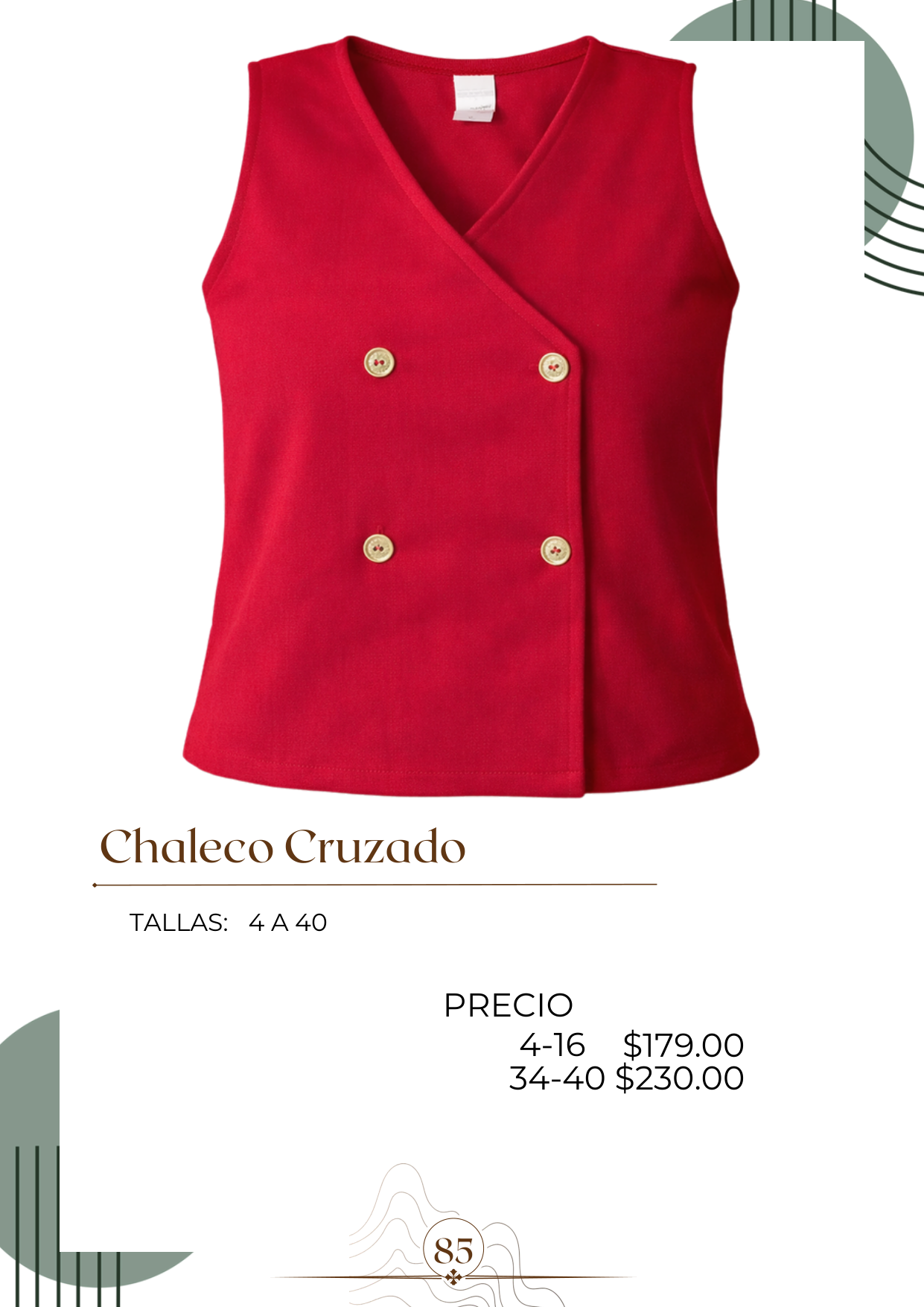 Chaleco Cruzado Alt