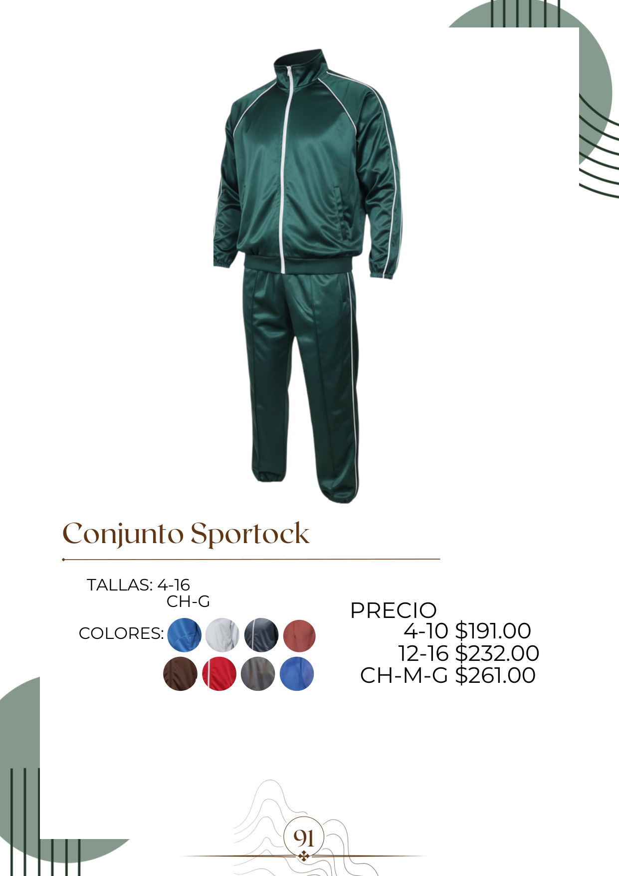 Conjunto Sportock Alt