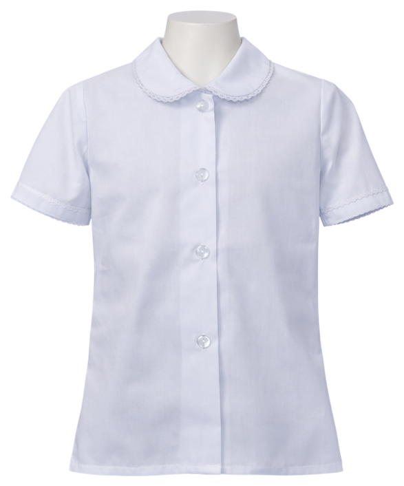 Blusa Ratón Botón Adelante Manga Corta