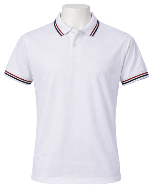 Playera Tricolor Cuello Sport