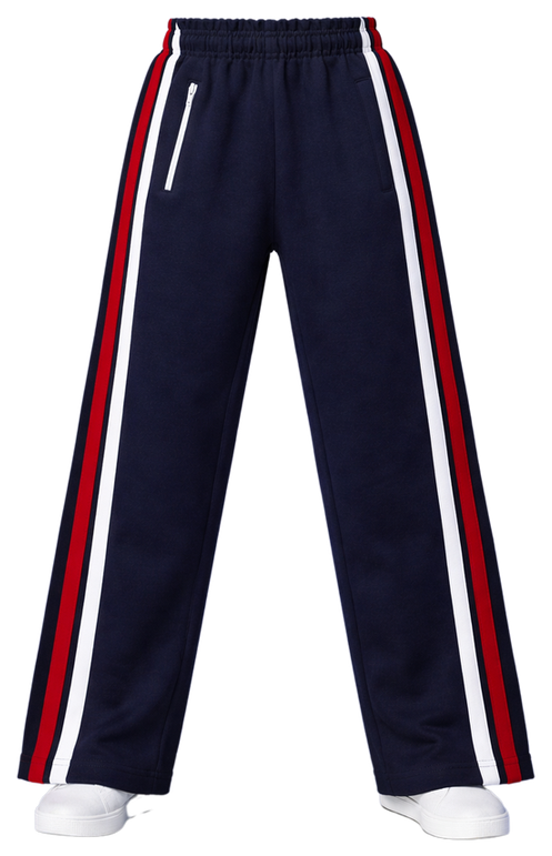 Pantalón Pants Punto de Roma Tricolor
